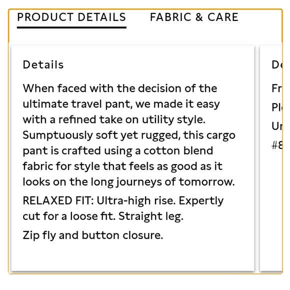 Gorgeous Potting Soil Heritage Traveler Pants - Picture 6 of 8